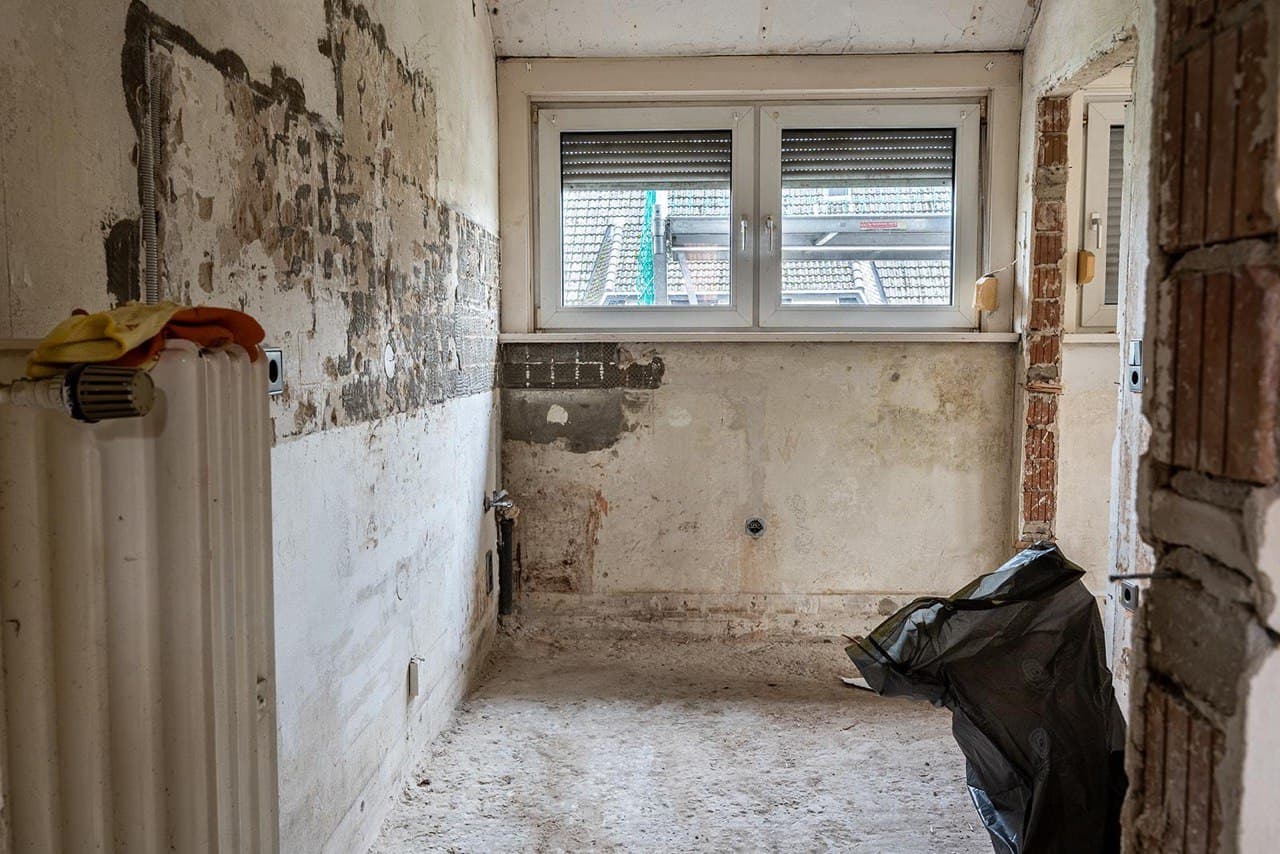 Küche nach Komplettrückbau