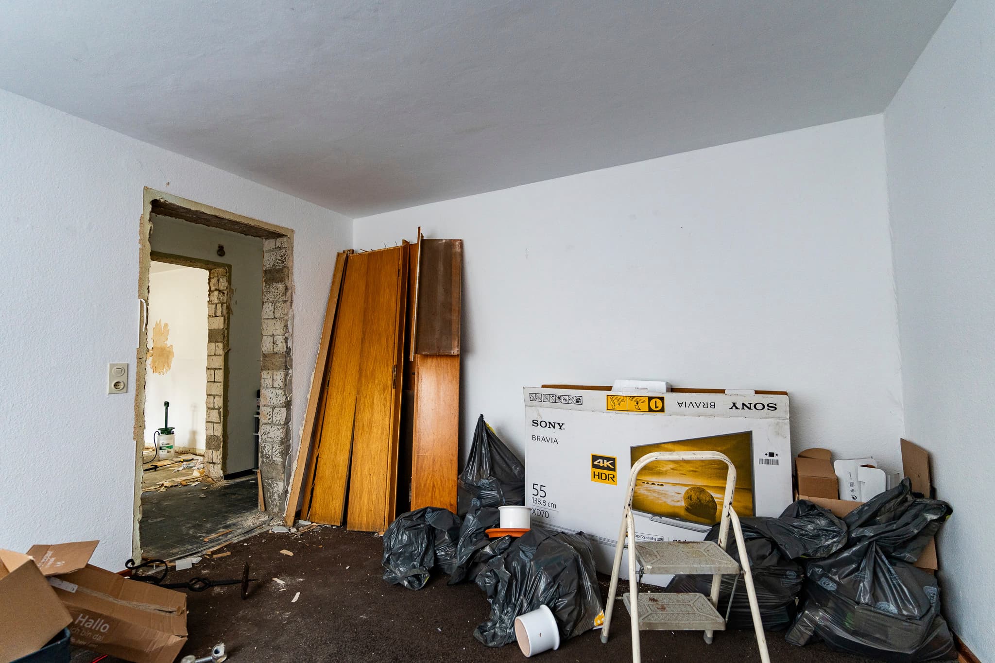 Vorher - Kellerentrümpelung in Münster