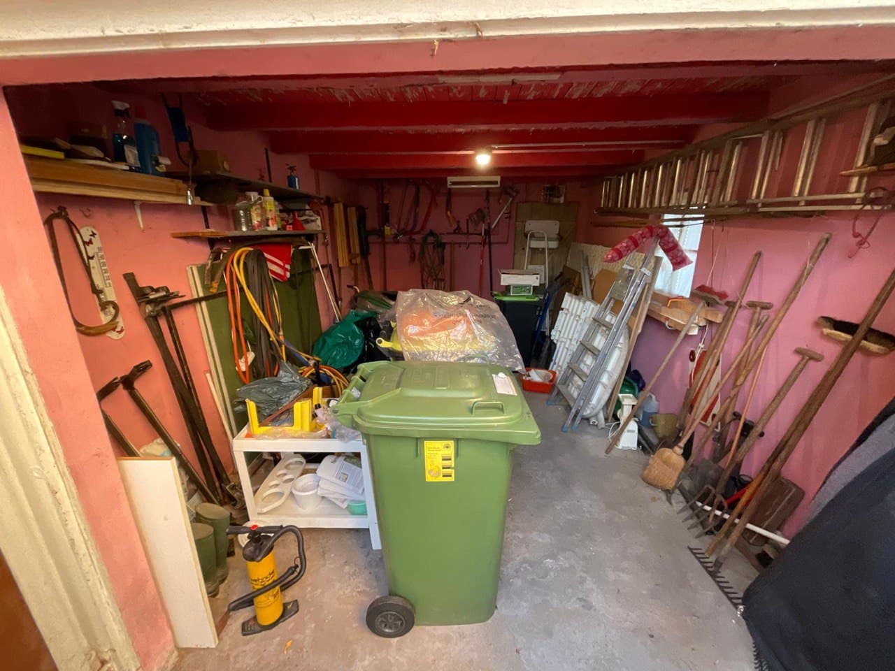 Vorher - Garagenräumung in Münster