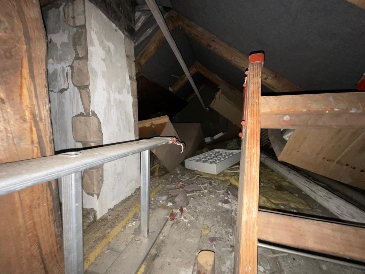 Vorher - Dachbodenauflösung in Münster